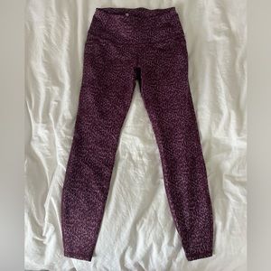 Purple all in motion Small Leggings